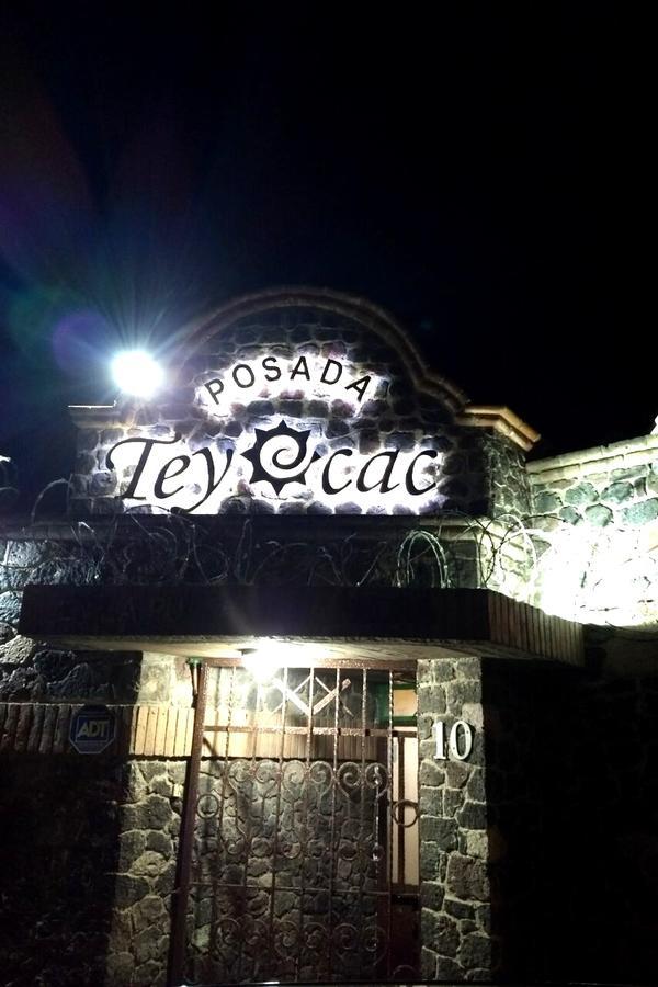 Posada Teyecac En Teotihuacan San Juan Teotihuacan Bagian luar foto